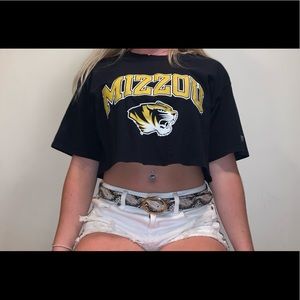 Mizzou cropped T-shirt